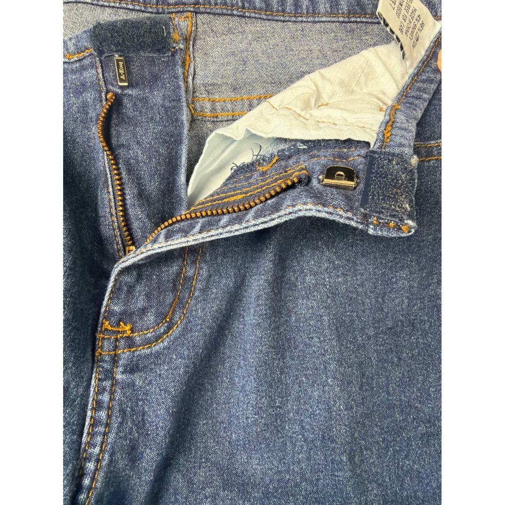 Vintage 2000's LEI Flare Jeans Womens‎ 7 Blue Denim Low Rise Bell Bottom Y2K - Picture 4 of 7